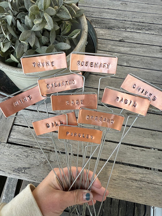 Herb Garden Markers