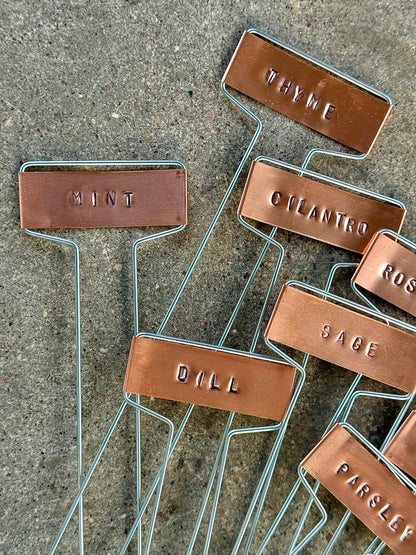 Herb Garden Markers