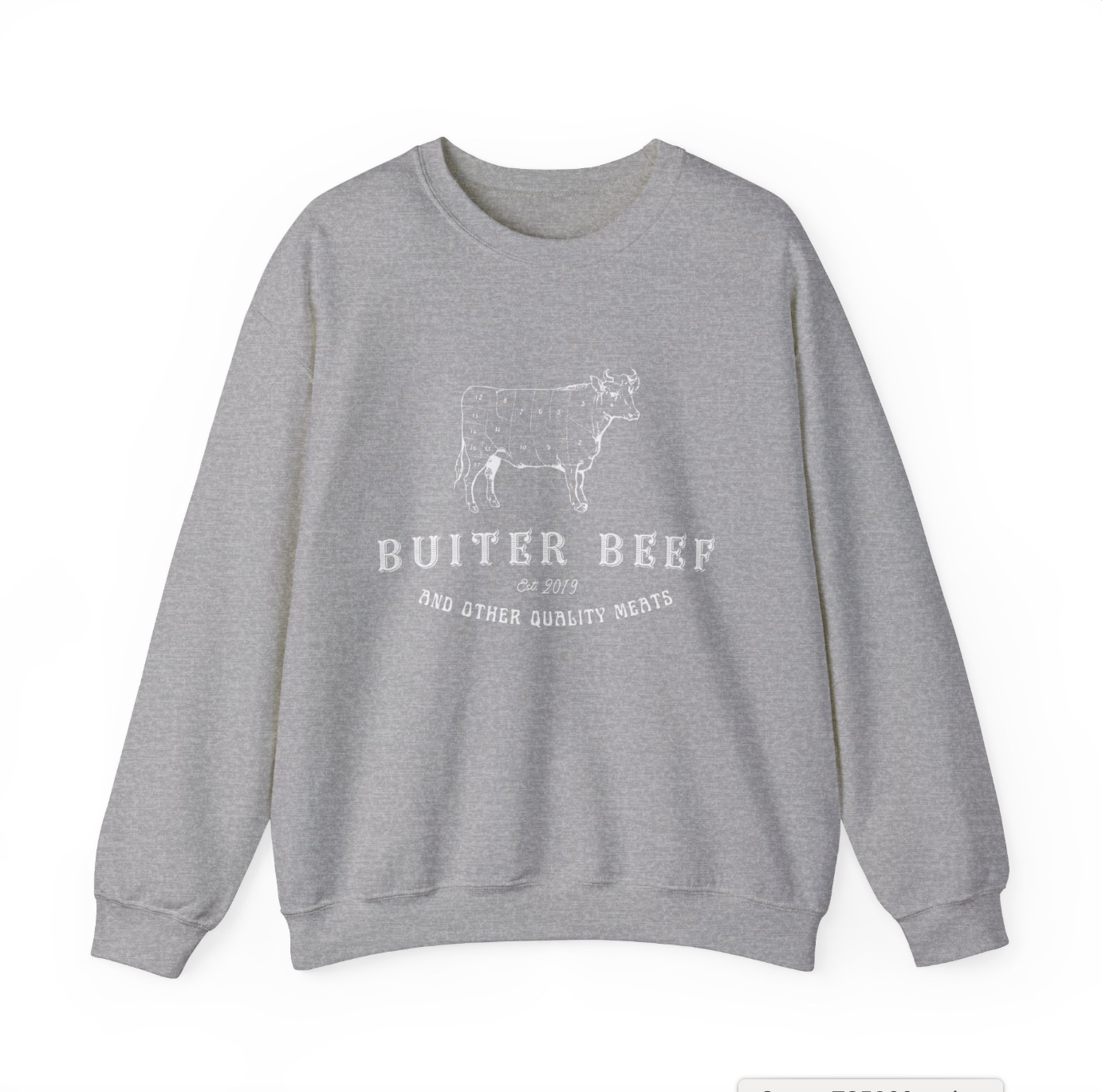 Buiter Beef Crewneck Sweatshirt- Adult