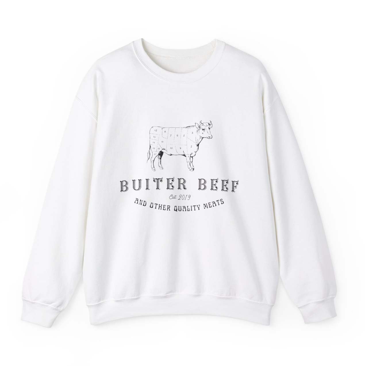 Buiter Beef Crewneck Sweatshirt- Adult