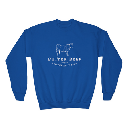 Buiter Beef Crewneck Sweatshirt- Youth